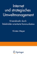 Cover: Internet und strategisches Umweltmanagement - Deutscher Universit&auml;tsverlag