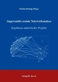 Cover: Angewandte soziale Netzwerkanalyse - Kovac, Dr. Verlag