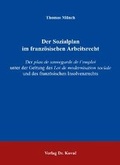 Cover: Der Sozialplan im franz&ouml;sischen Arbeitsrecht - Kovac, Dr. Verlag