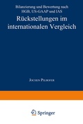 Cover: R&uuml;ckstellungen im internationalen Vergleich - Deutscher Universit&auml;tsverlag