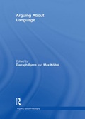 Cover: Arguing About Language - Routledge