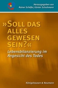 Abbildung von: "Soll das alles gewesen sein?" - Königshausen & Neumann