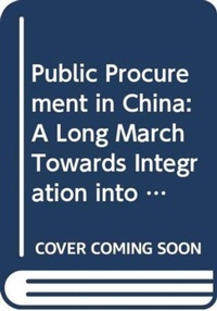 Enlarge image Cover: Public Procurement in China - Routledge