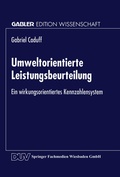 Cover: Umweltorientierte Leistungsbeurteilung - Deutscher Universit&auml;tsverlag