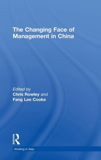 Enlarge image Cover: The Changing Face of Management in China - Routledge