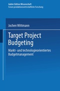 Cover: Target Project Budgeting - Deutscher Universit&auml;tsverlag