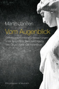 Enlarge image Cover: Vom Augenblick - Königshausen & Neumann