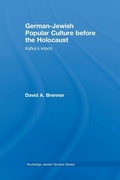 Cover: German-Jewish Popular Culture before the Holocaust - Routledge