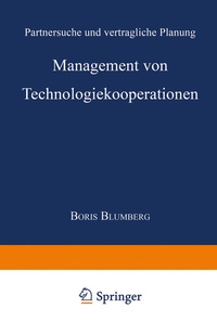 Abbildung von: Management von Technologiekooperationen - Deutscher Universitätsverlag
