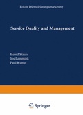 Cover: Service Quality and Management - Deutscher Universit&auml;tsverlag
