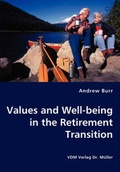 Cover: Values and Well-being in the Retirement Transition - VDM Verlag Dr. Mueller E.K.