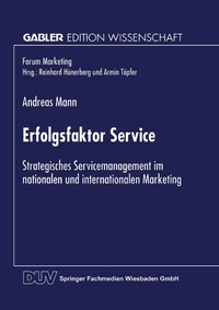 Enlarge image Cover: Erfolgsfaktor Service - Deutscher Universitätsverlag