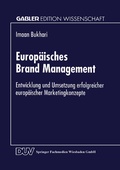 Cover: Europ&auml;isches Brand Management - Deutscher Universit&auml;tsverlag