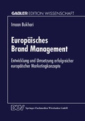 Cover: Europ&auml;isches Brand Management - Deutscher Universit&auml;tsverlag