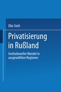 Cover: Privatisierung in Ru&szlig;land - Deutscher Universit&auml;tsverlag