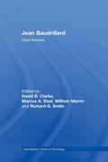Cover: Jean Baudrillard - Routledge