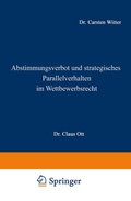 Cover: Abstimmungsverbot und strategisches Parallelverhalten im Wettbewerbsrecht - Deutscher Universit&auml;tsverlag
