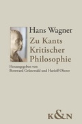 Cover: Zu Kants Kritischer Philosophie - K&ouml;nigshausen & Neumann