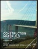 Cover: Construction Materials - Taylor & Francis