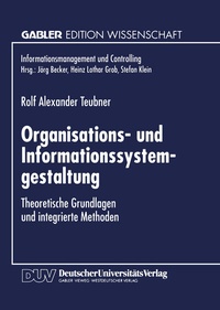 Abbildung von: Organisations- und Informationssystemgestaltung - Deutscher Universitätsverlag