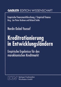 Abbildung von: Kreditrationierung in Entwicklungsländern - Deutscher Universitätsverlag
