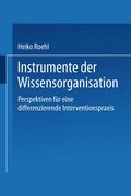 Cover: Instrumente der Wissensorganisation - Deutscher Universit&auml;tsverlag