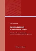 Cover: Parasitismus als philosophisches Problem - Kovac, Dr. Verlag