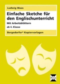 Cover: Einfache Sketche f&uuml;r den Englischunterricht - Persen Verlag in der AAP Lehrerwelt GmbH