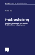 Cover: Produktstrukturierung - Deutscher Universit&auml;tsverlag
