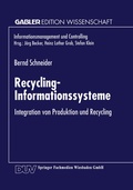 Cover: Recycling-Informationssysteme - Deutscher Universit&auml;tsverlag