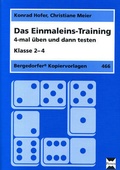 Cover: Das Einmaleins-Training - Persen Verlag in der AAP Lehrerwelt GmbH