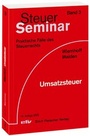 Cover: Steuer-Seminar Umsatzsteuer - Erich Fleischer Verlag
