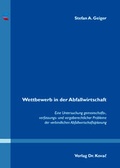 Bild: Wettbewerb in der Abfallwirtschaft - Kovac, Dr. Verlag