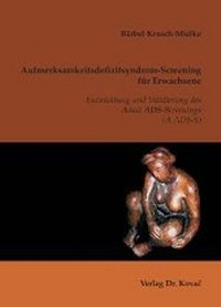 Bild: Aufmerksamkeitsdefizitsyndrom-Screening für Erwachsene - Kovac, Dr. Verlag