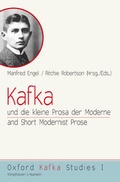 Cover: Kafka and Short Modernist Prose - K&ouml;nigshausen & Neumann