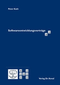 Enlarge image Cover: Softwareentwicklungsverträge - Kovac, Dr. Verlag