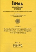 Cover: Kompaktumrichter mit kapazit&auml;tsarmem Zwischenkreis zur baulichen Integration in ein Elektrowerkzeug - Shaker