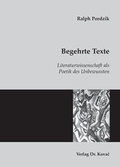 Cover: Begehrte Texte - Kovac, Dr. Verlag