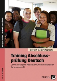 Abbildung von: Training Abschlussprüfung Deutsch - Persen Verlag in der AAP Lehrerwelt GmbH