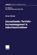 Cover: Internationales Vertriebskostenmanagement in Industrieunternehmen - Deutscher Universit&auml;tsverlag