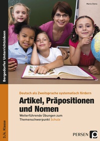 Abbildung von: Artikel, Präpositionen und Nomen - Schule 3/4 - Persen Verlag in der AAP Lehrerwelt GmbH