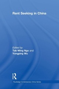 Cover: Rent Seeking in China - Routledge