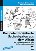 Cover: Kompetenzorientierte Sachaufgaben aus dem Alltag - Persen Verlag in der AAP Lehrerwelt GmbH