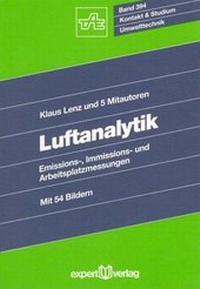 Enlarge image Cover: Luftanalytik - expert verlag ein Imprint von Narr Francke Attempto Verlag