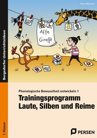 Abbildung von: Phonologische Bewusstheit entwickeln 1 - Persen Verlag in der AAP Lehrerwelt GmbH