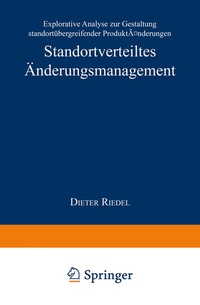 Abbildung von: Standortverteiltes Änderungsmanagement - Deutscher Universitätsverlag