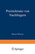 Bild: Preistoleranz von Nachfragern - Deutscher Universit&auml;tsverlag