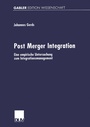 Cover: Post Merger Integration - Deutscher Universitätsverlag