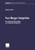 Cover: Post Merger Integration - Deutscher Universit&auml;tsverlag