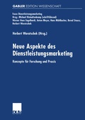 Cover: Neue Aspekte des Dienstleistungsmarketing - Deutscher Universit&auml;tsverlag